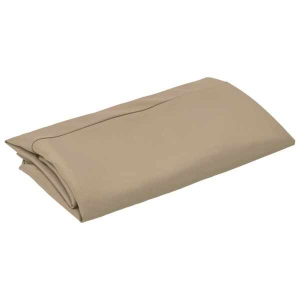vidaXL Zweefparasol Doek 300cm Taupe -35%! Gebruikt