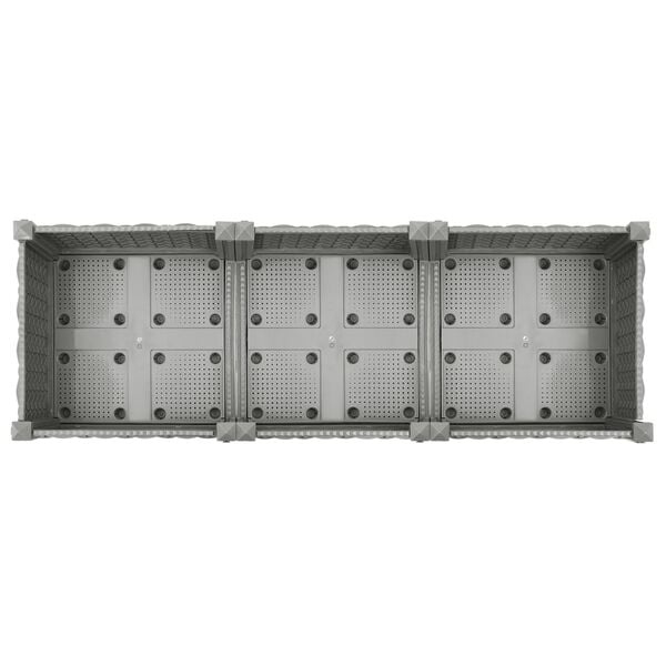 vidaXL Verhoogde Plantenbak 120cm - 35% Korting! Rattan Look