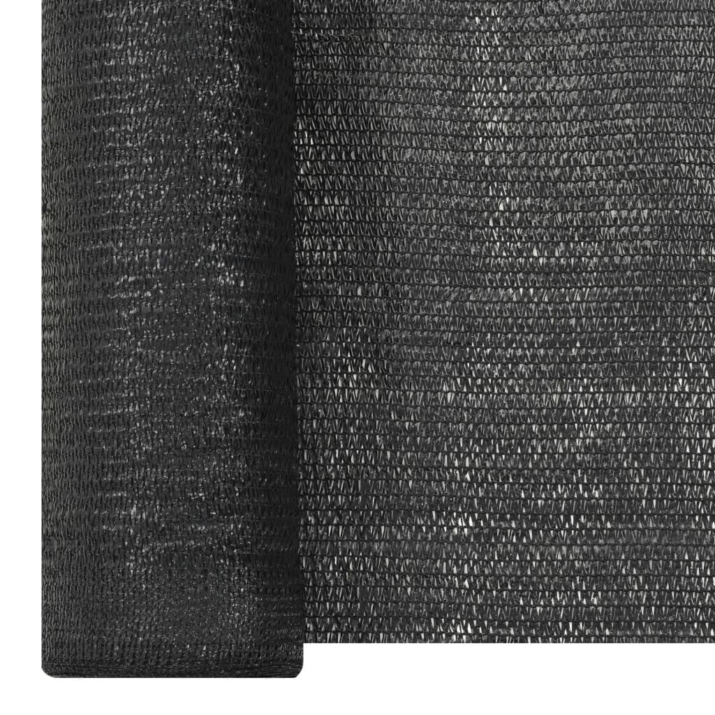 vidaXL Privacynet Zwart 3,6x10m - 35% Korting!