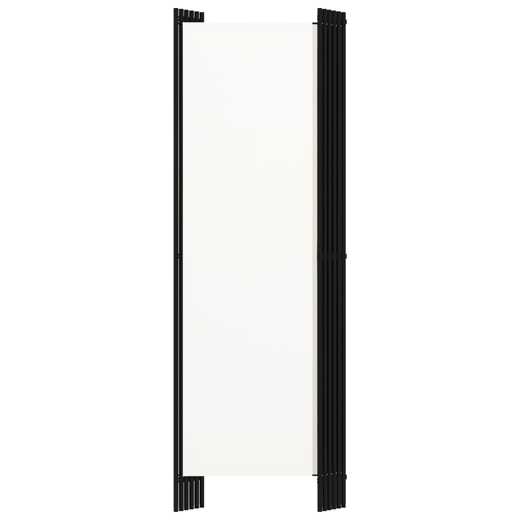 VidaXL Kamerscherm 6 Panelen Wit 300x180cm - 35% Korting!