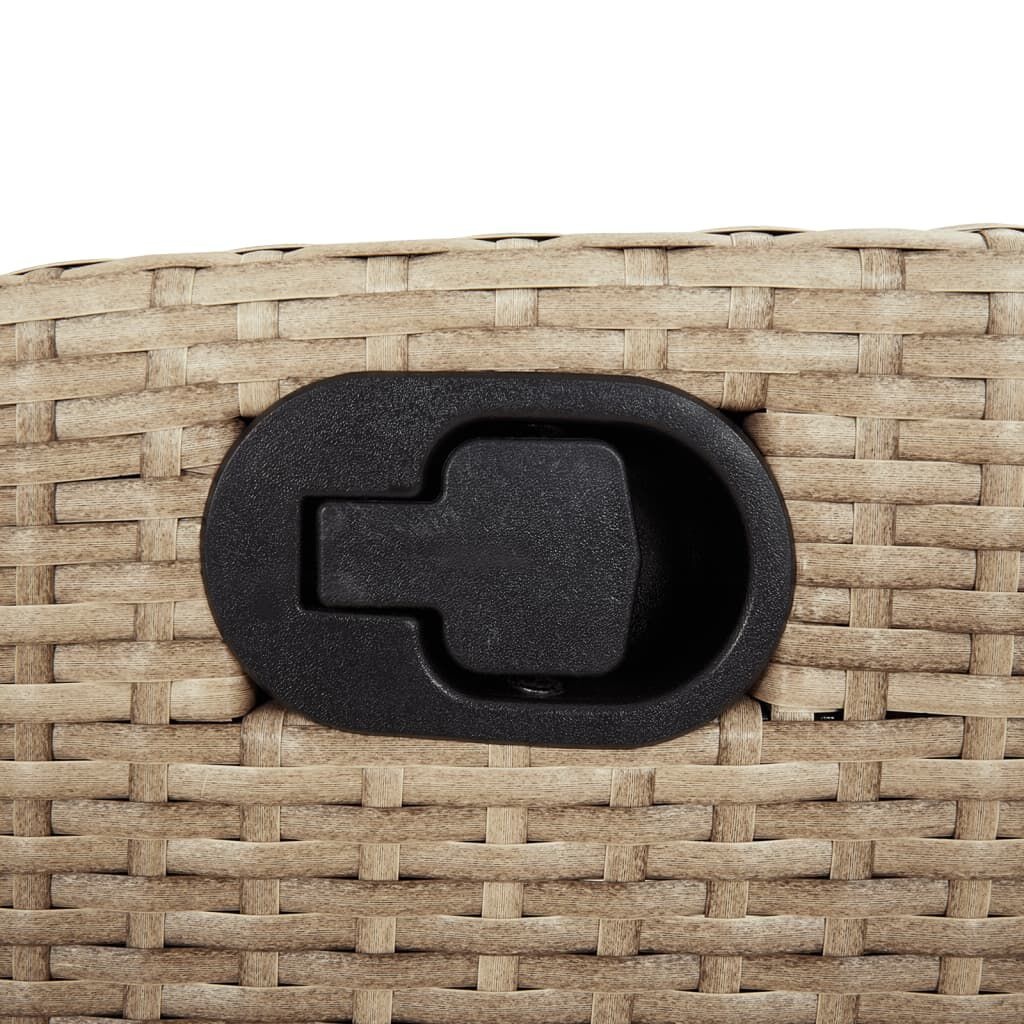 VidaXL Verstelbare Tuinstoel Beige -35% Korting!
