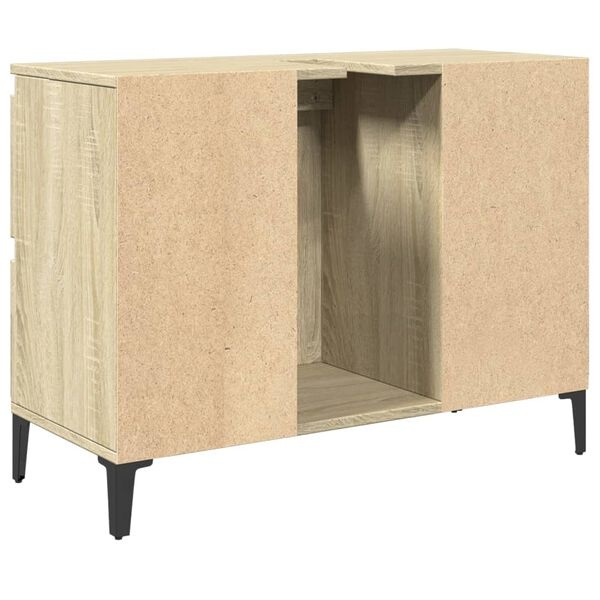 vidaXL Wastafelkast Sonoma Eiken 80cm - 35% Korting!