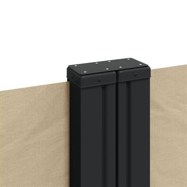 vidaXL Uittrekbaar Windscherm 160x1000cm Beige - 45% Korting!