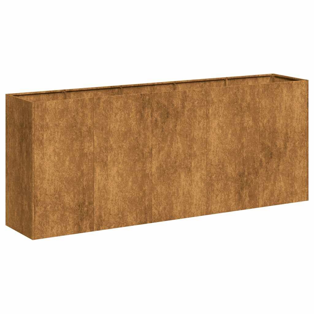 VidaXL Plantenbak Roestig 200cm - 55% Korting! (Lichte Krasjes)