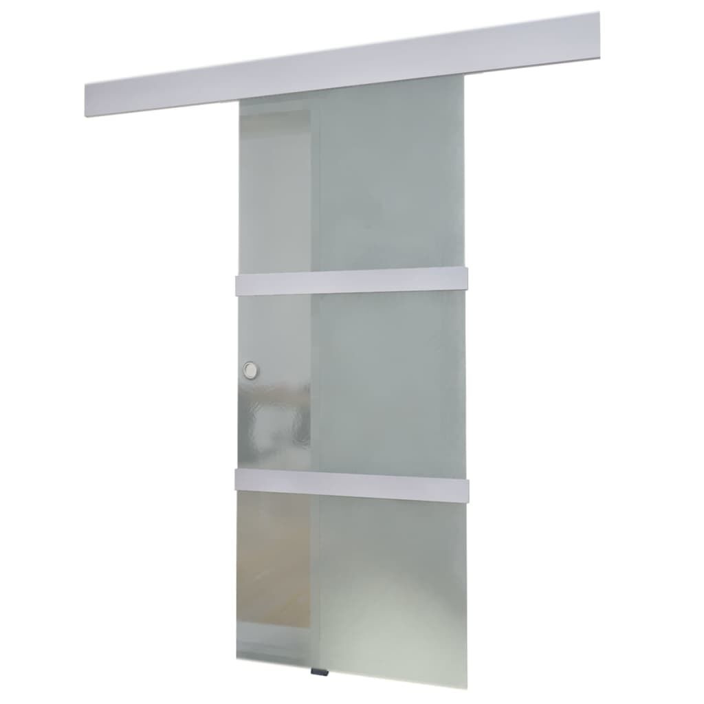VidaXL Schuifdeur 178cm Zilver - 60% Korting! (Onbruikbaar)
