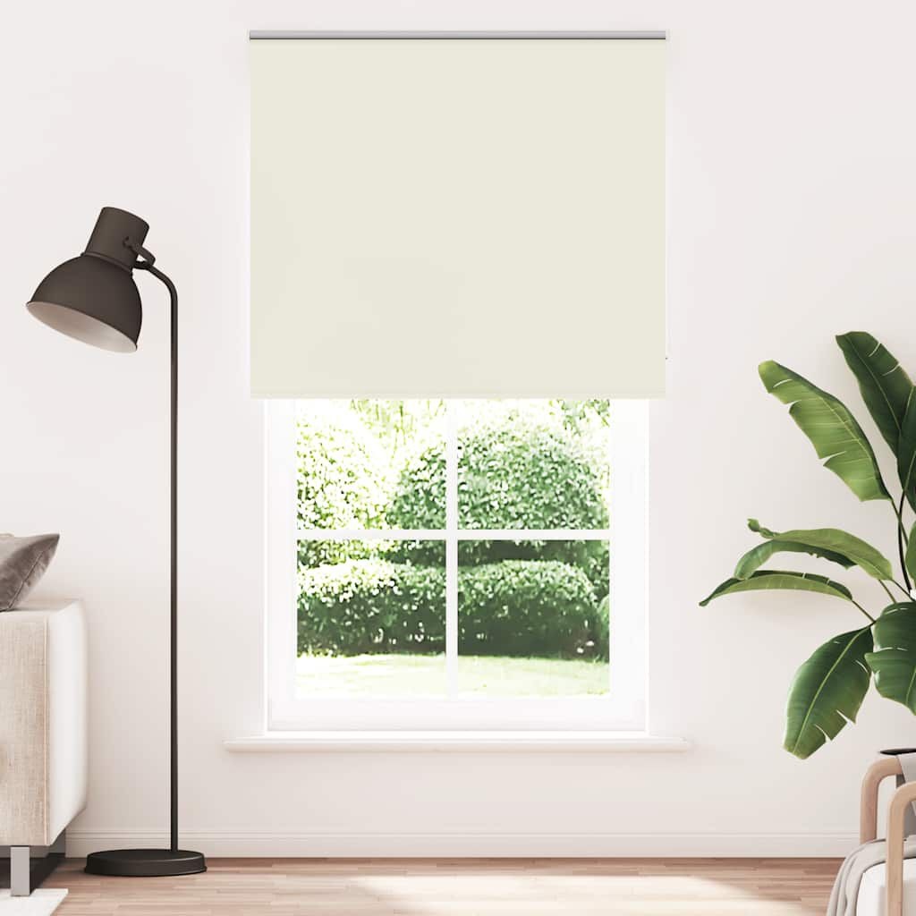 vidaXL Rolgordijn 140x210cm Gebroken Wit - 35% Korting!