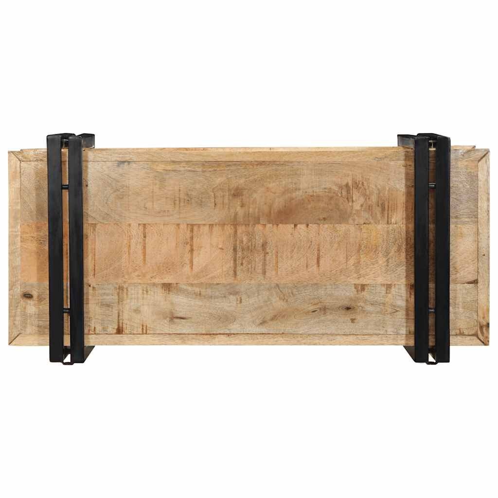 vidaXL Wandschap Mango 70cm - 35% Korting! Ruwe Look