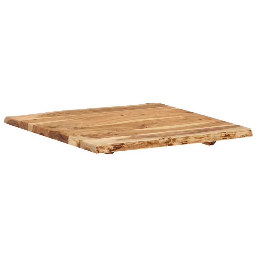 Acacia Tafelblad 58x(50-60)cm - Natuurlijke Rand - 50% Korting!