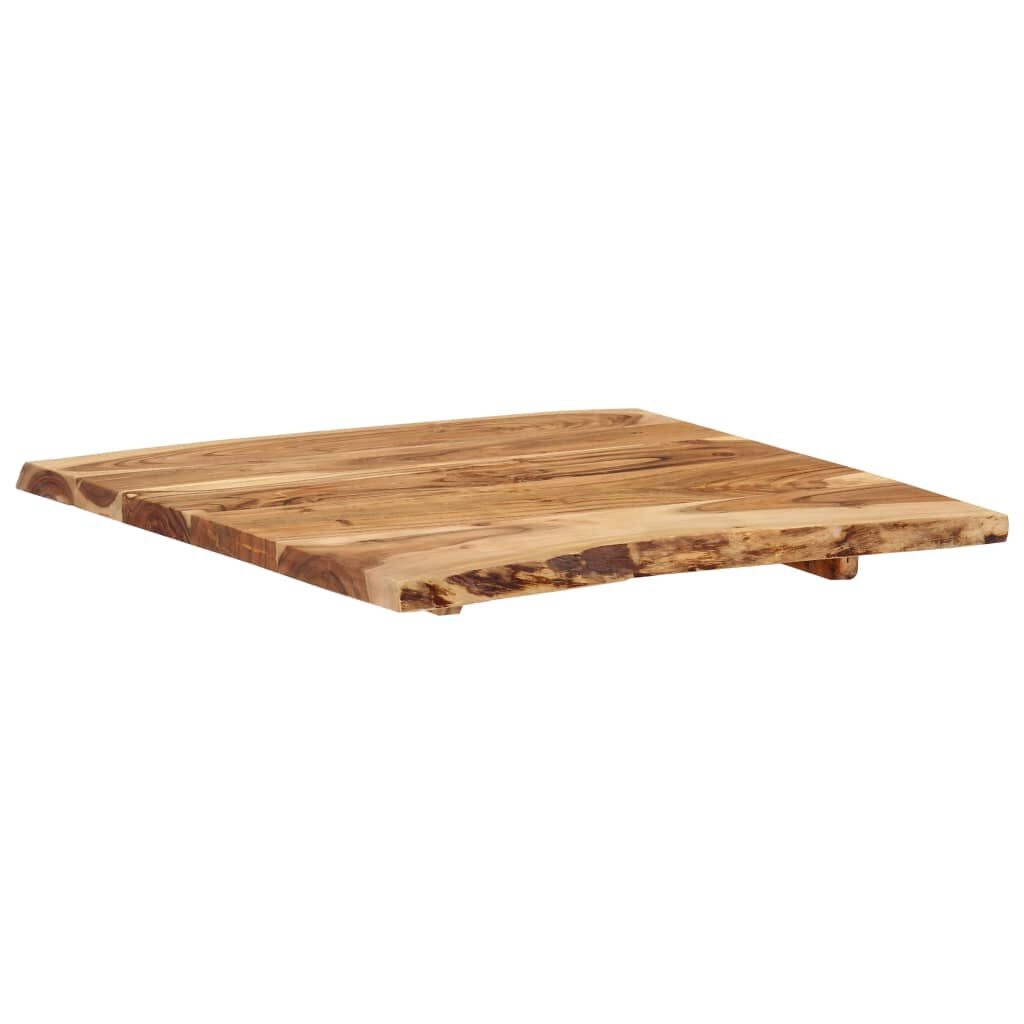 Acacia Tafelblad 58x(50-60)cm - Natuurlijke Rand - 50% Korting!