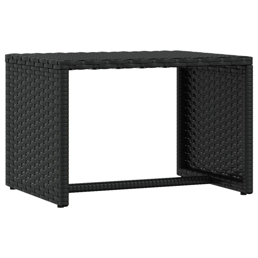 vidaXL Ligbed met Tafel Zwart - 35% Korting! Topdeal!