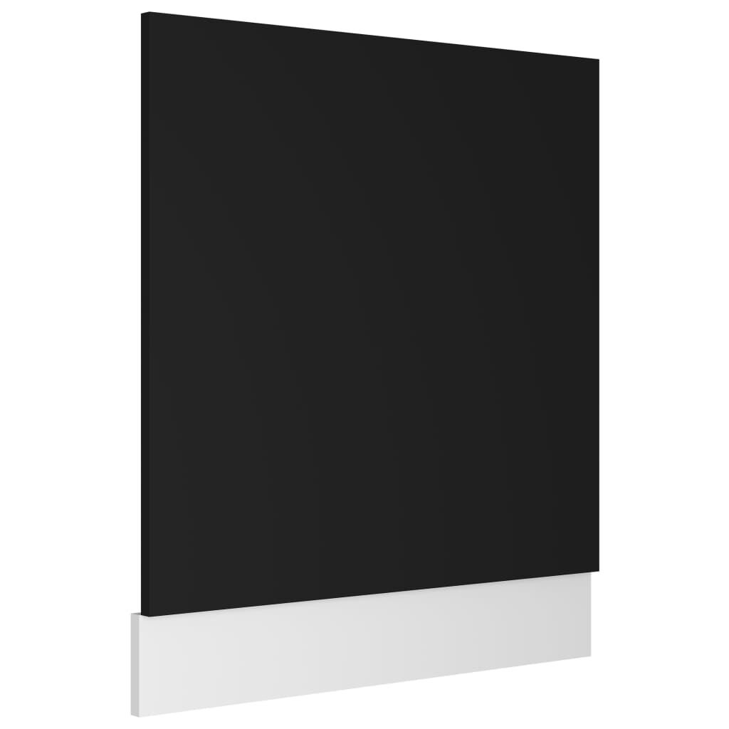 vidaXL Vaatwasserpaneel Lyon Zwart 59,5cm - 35% Korting!