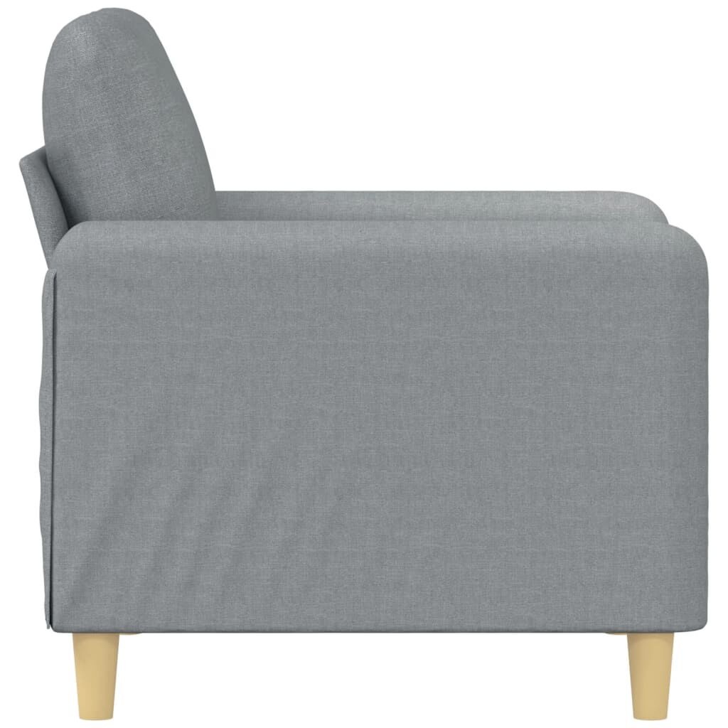 vidaXL Tweezitsbank Lichtgrijs - 140cm - 35% Korting!
