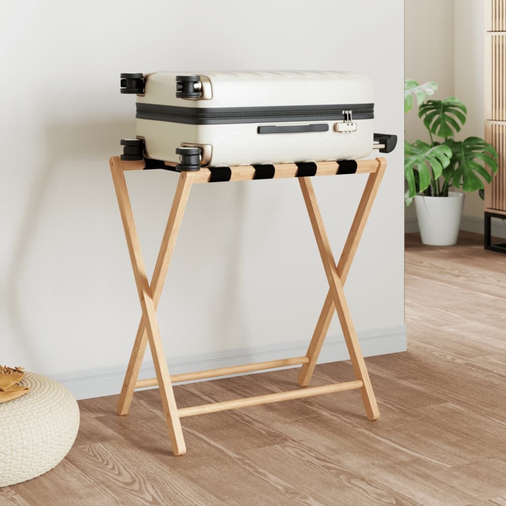 VidaXL Bamboe Bagagerek - 35% Korting! - Retourdeal