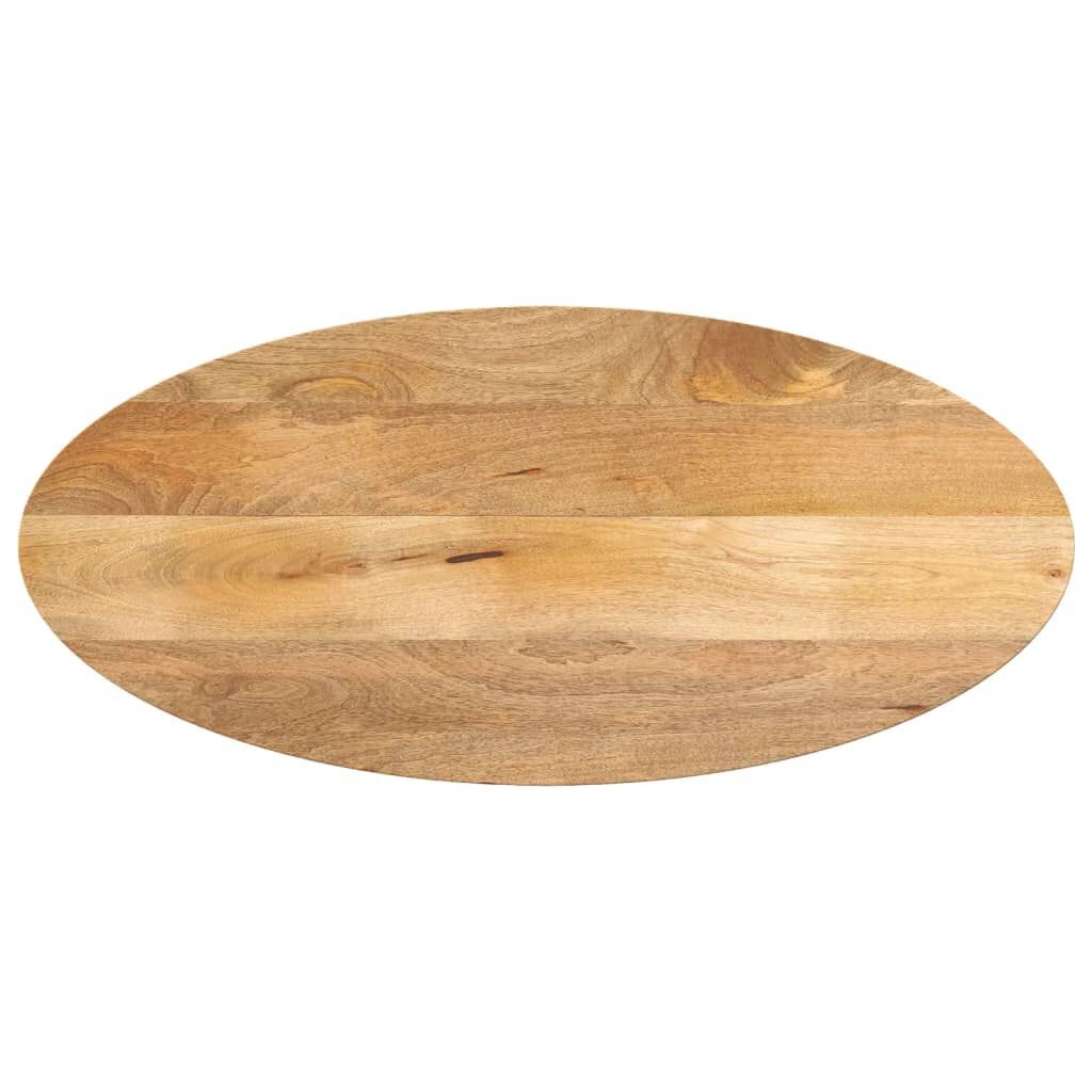 Massief Mango Tafelblad Ovaal 110x40cm - 35% Korting!