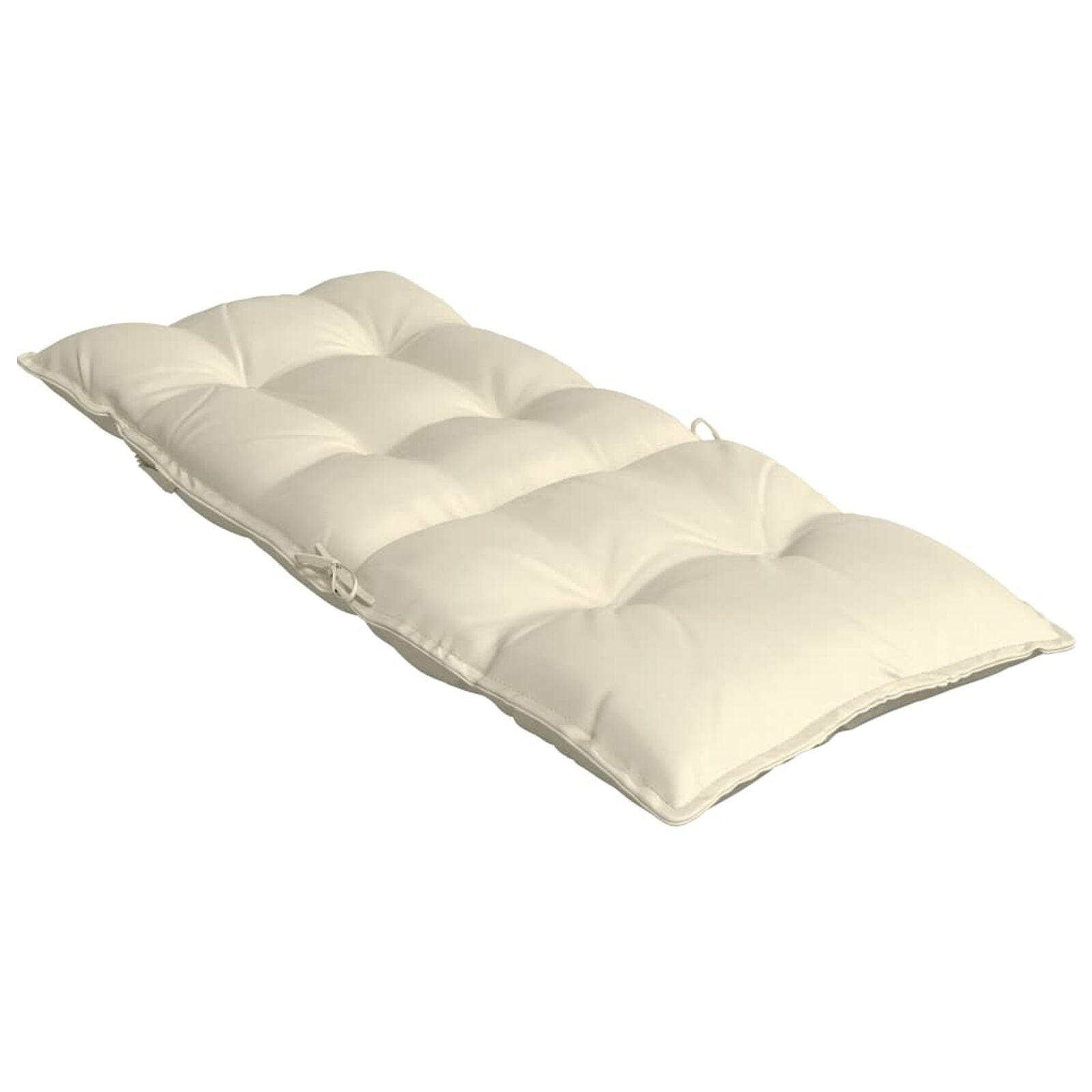 Stoelkussens Hoge Rug Crème - 2 Stuks - 35% Korting!
