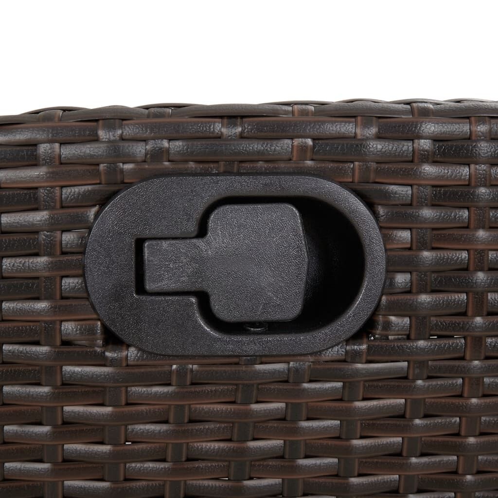 VidaXL Verstelbare Tuinstoel Bruin Rattan - 35% Korting!