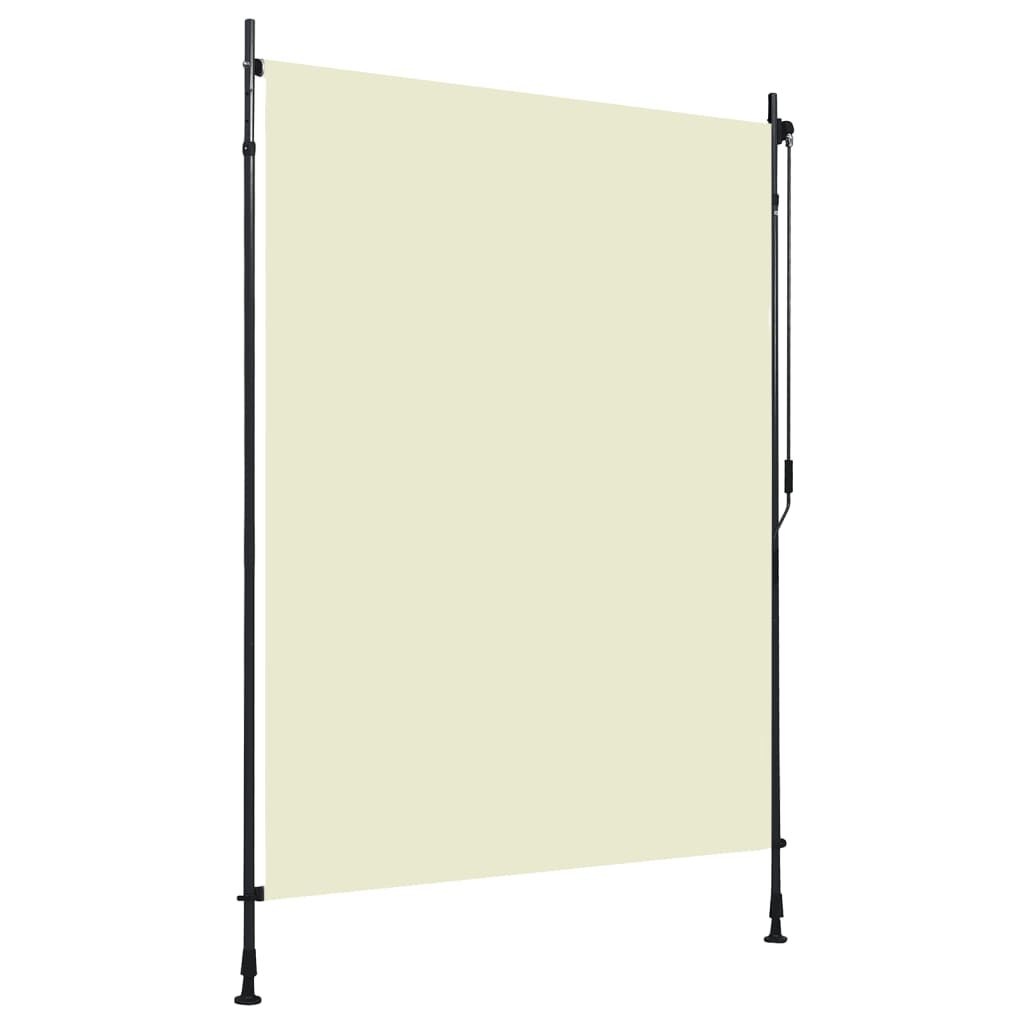 vidaXL Rolgordijn Buiten 150x270 Crème - 35% Korting!