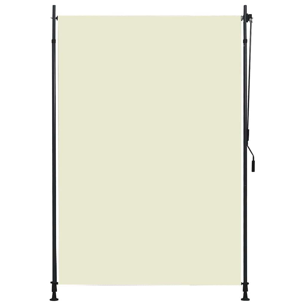 vidaXL Rolgordijn Buiten 150x270 Crème - 35% Korting!