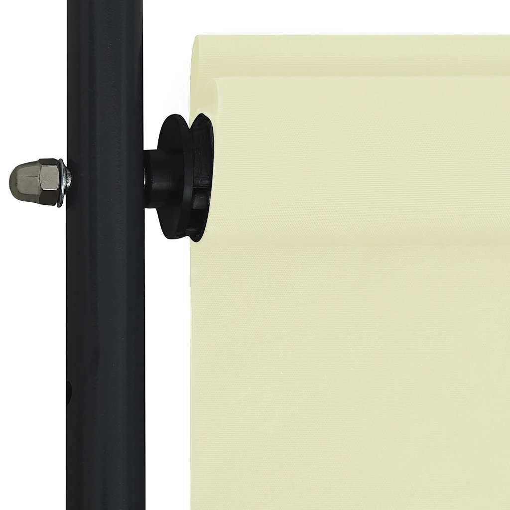 vidaXL Rolgordijn Buiten 150x270 Crème - 35% Korting!