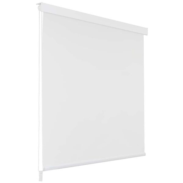 VidaXL Rolgordijn Douche 120x240cm Wit - 35% Korting!