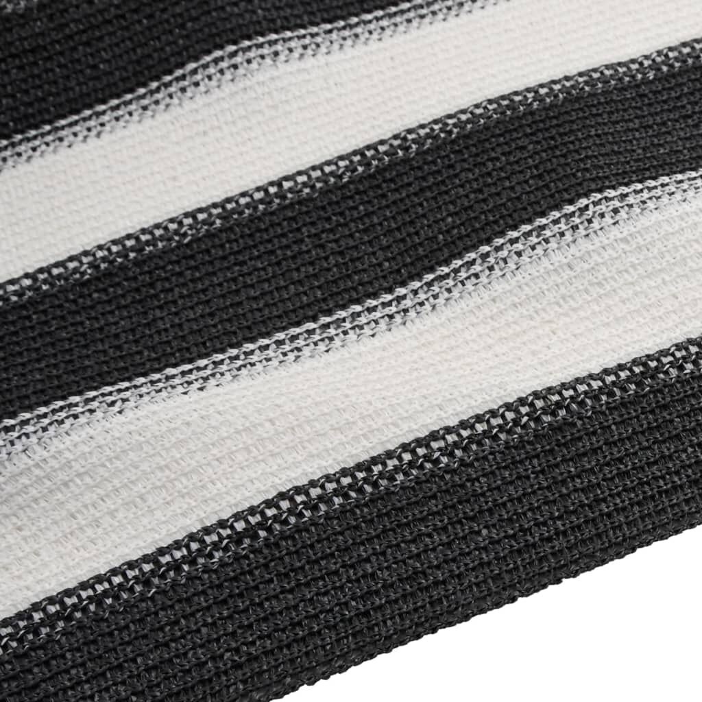 vidaXL Privacynet 1.8x50m Antraciet/Wit - 35% Korting!