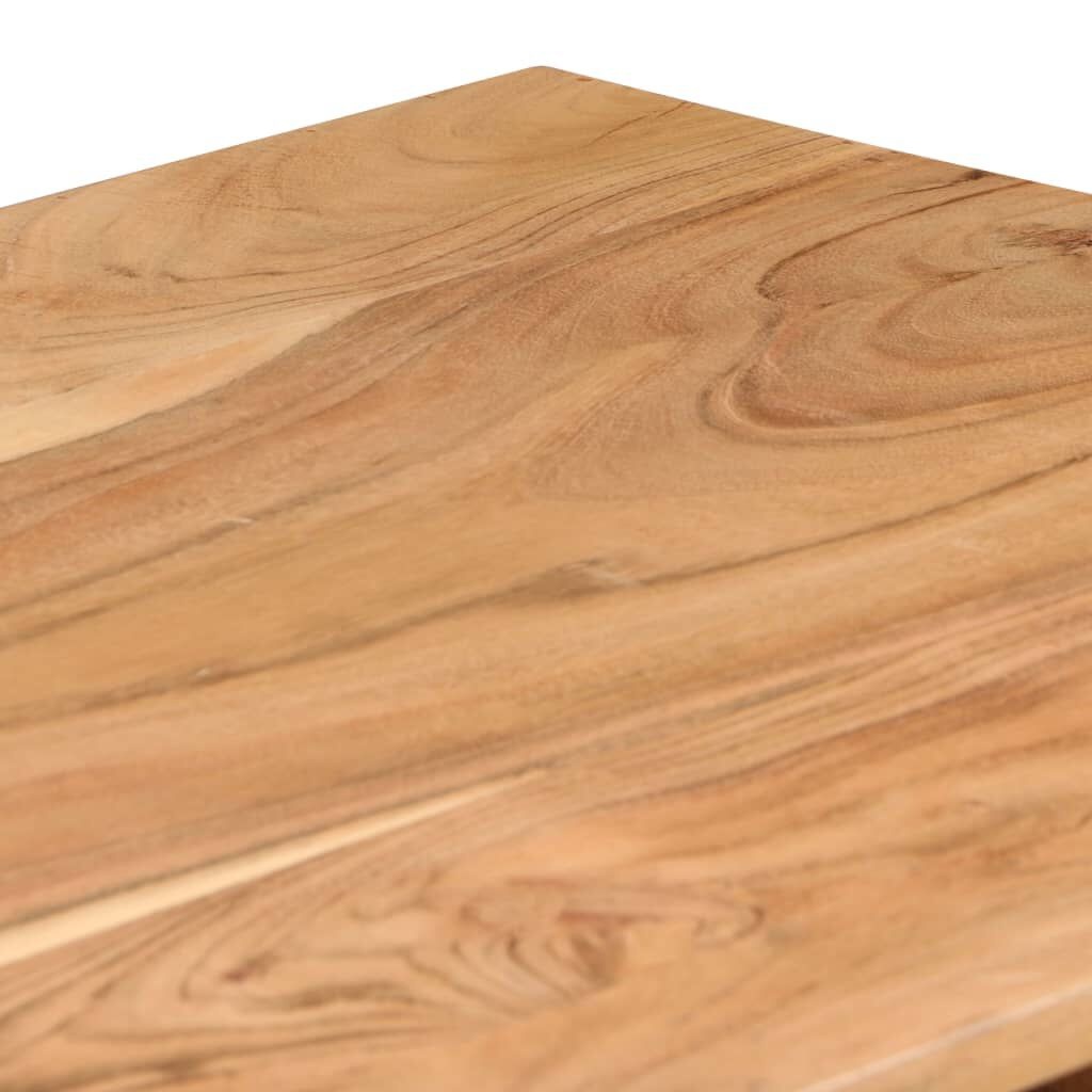 Acaciahouten Schrijftafel 118cm - 55% Korting! Uniek!