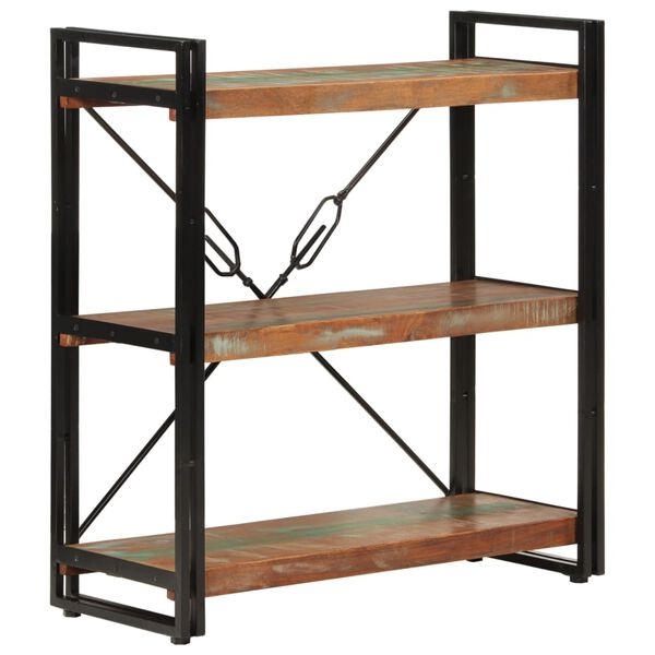 VidaXL Boekenkast Gerecycled Hout & IJzer - 35% Korting!