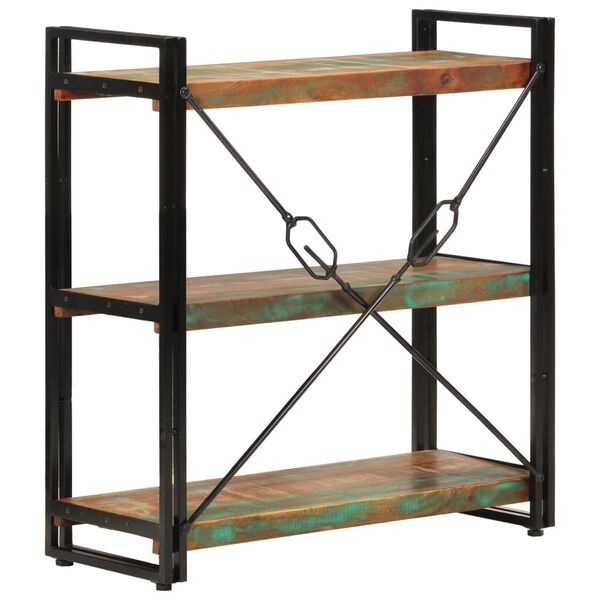 VidaXL Boekenkast Gerecycled Hout & IJzer - 35% Korting!