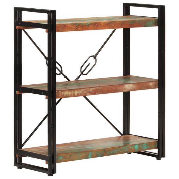 VidaXL Boekenkast Gerecycled Hout & IJzer - 35% Korting!