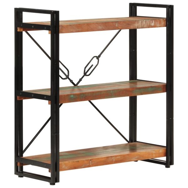 VidaXL Boekenkast Gerecycled Hout & IJzer - 35% Korting!