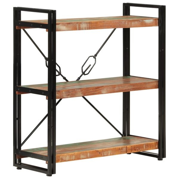 VidaXL Boekenkast Gerecycled Hout & IJzer - 35% Korting!
