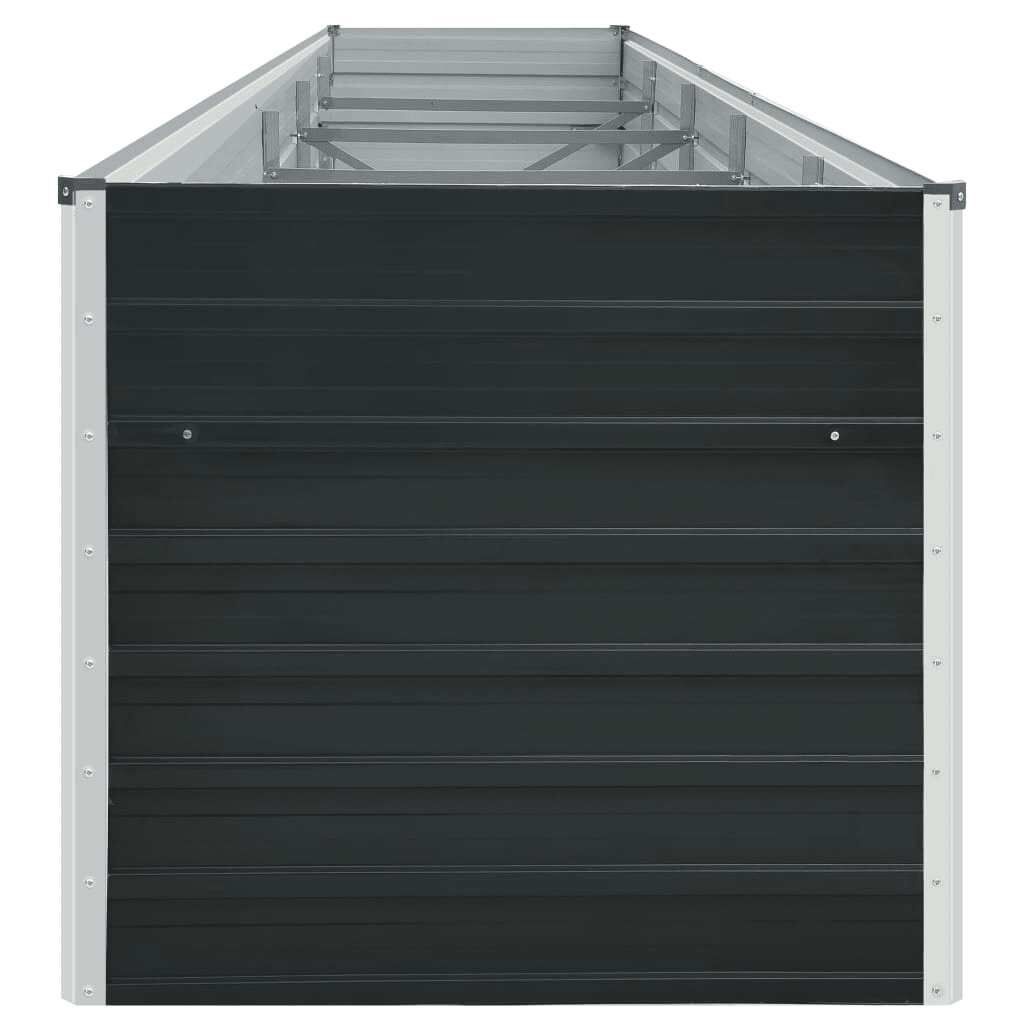 VidaXL Verhoogde Plantenbak 400cm Antraciet - 50% Korting!