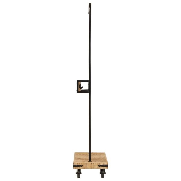 Kledingrek Massief Mangohout & IJzer 90cm - 35% Korting!