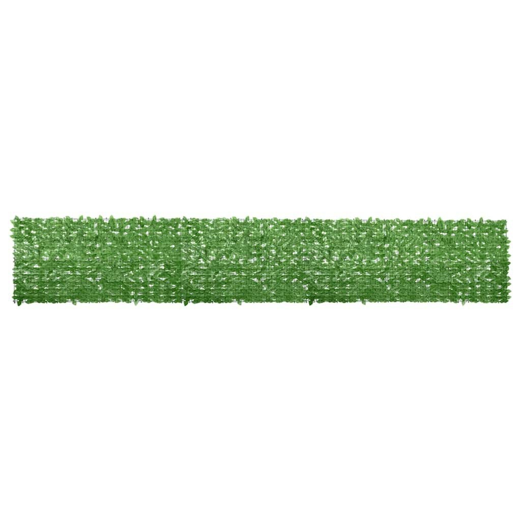 vidaXL Balkonscherm Groene Bladeren 600x100cm - 35% Korting!