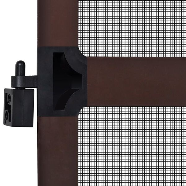 vidaXL Hordeur 100x215cm Bruin - 35% Korting!