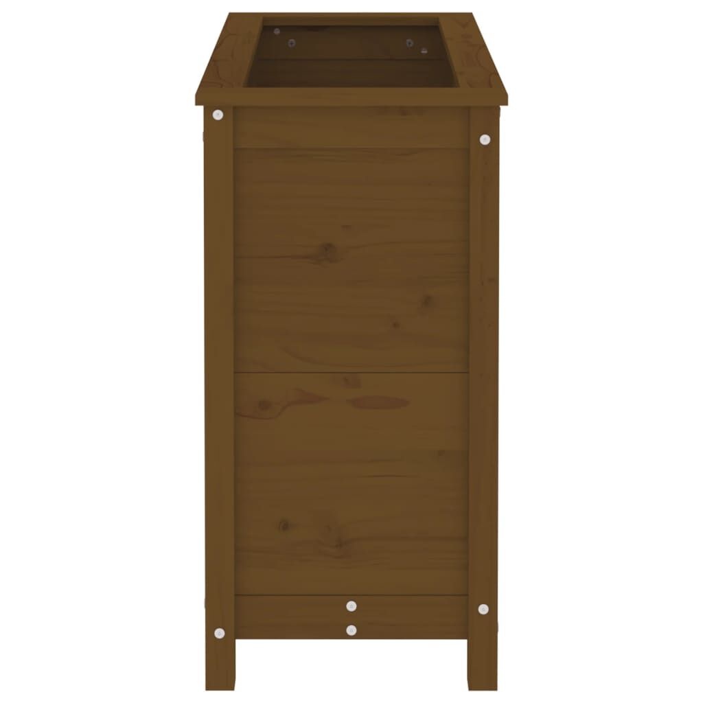 VidaXL Plantenbak Grenenhout Honingbruin 82,5cm -55%