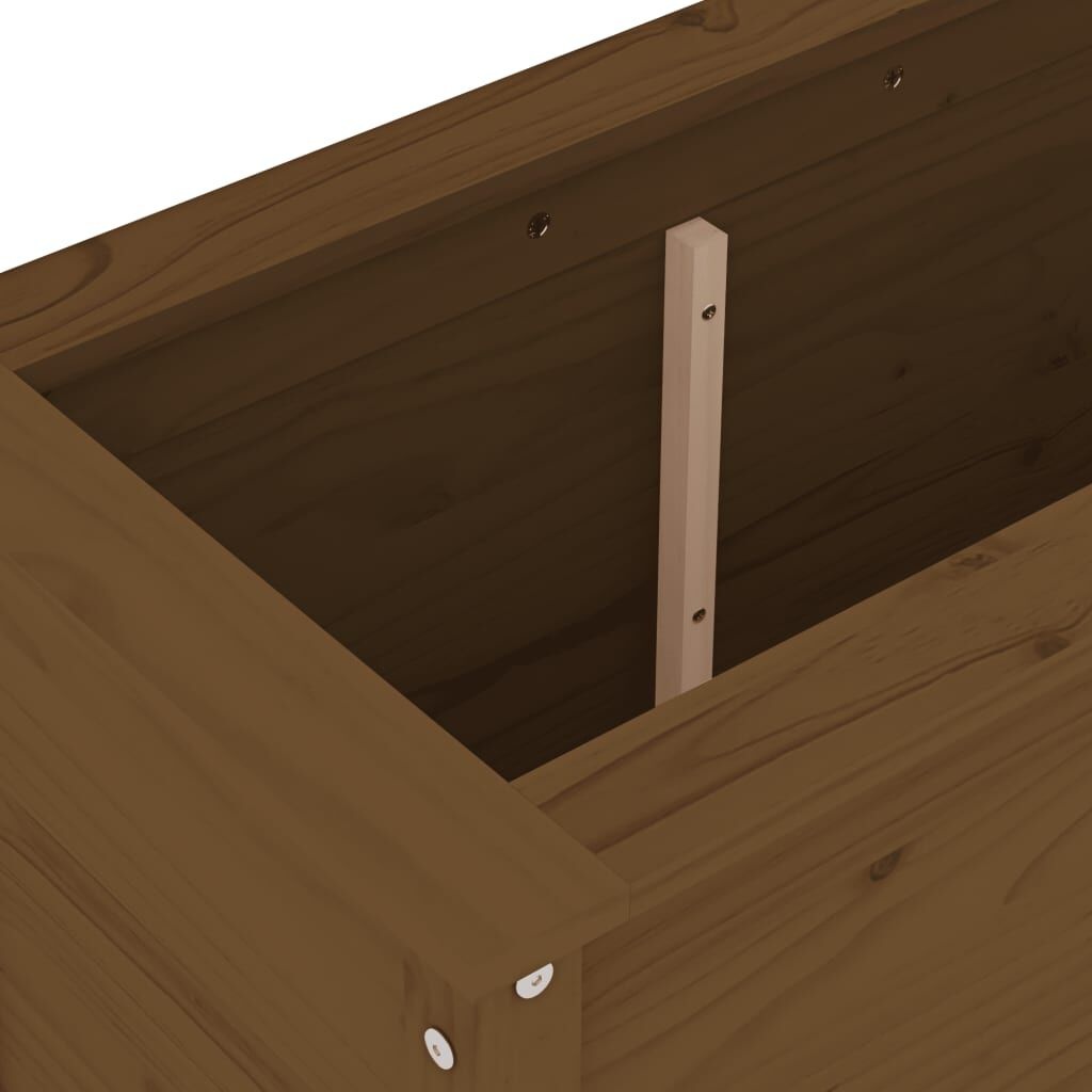 VidaXL Plantenbak Grenenhout Honingbruin 82,5cm -55%