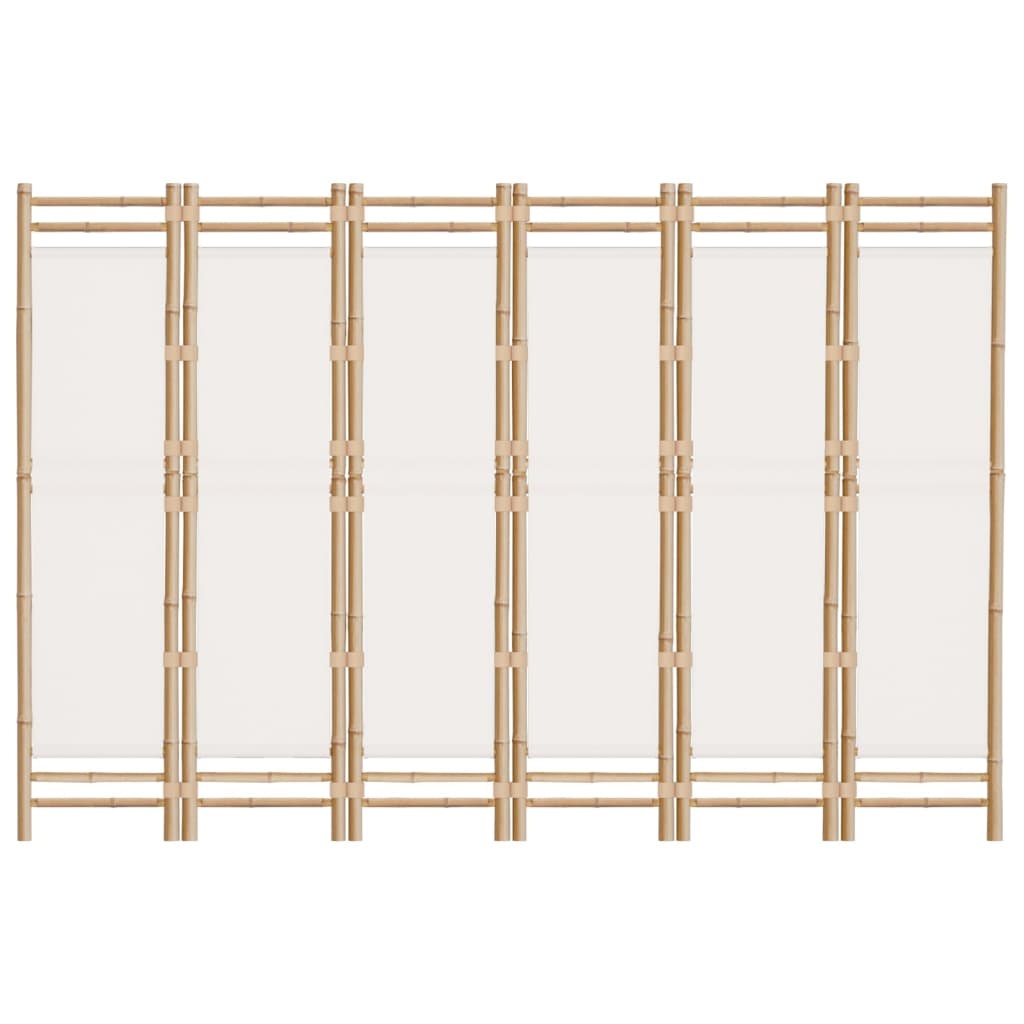 Kamerscherm Bamboe & Canvas 240cm - 35% Korting!