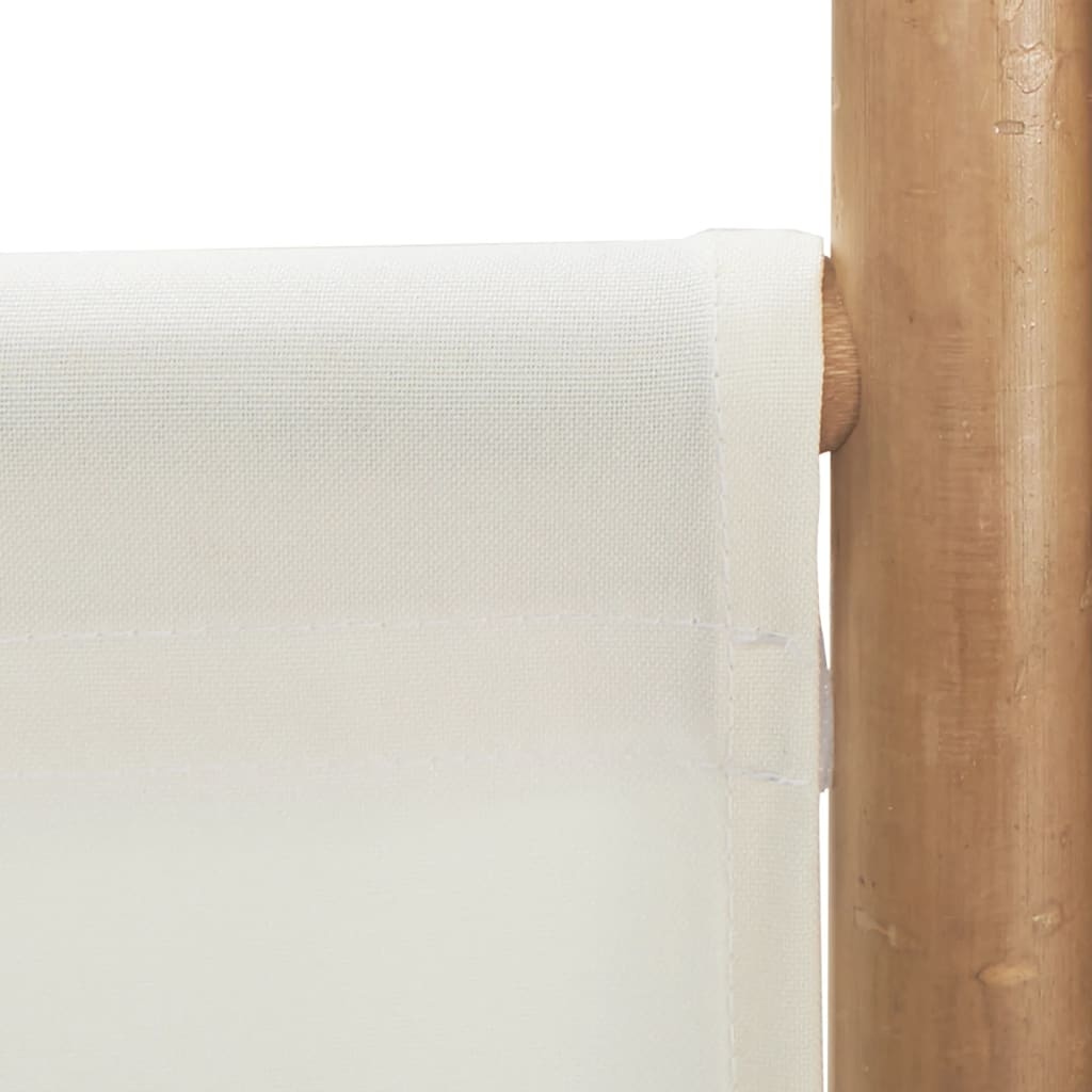 Kamerscherm Bamboe & Canvas 240cm - 35% Korting!