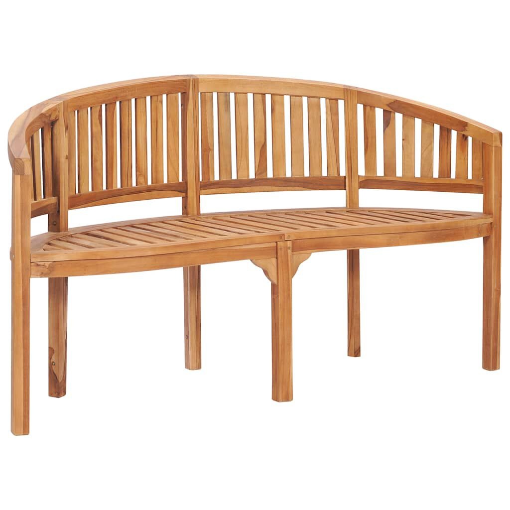 Bananenbank Teakhout 151cm - Nu 35% Korting!