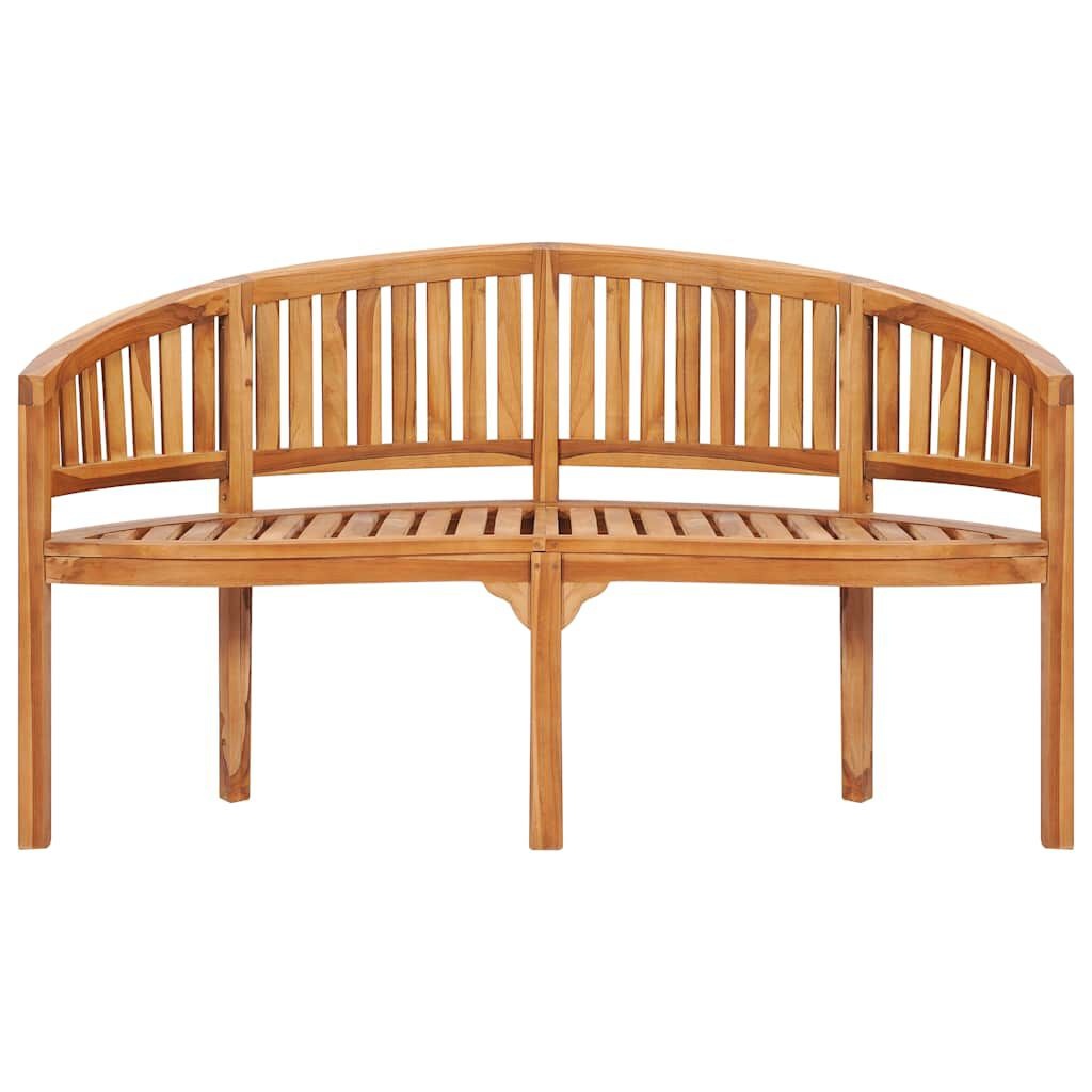 Bananenbank Teakhout 151cm - Nu 35% Korting!