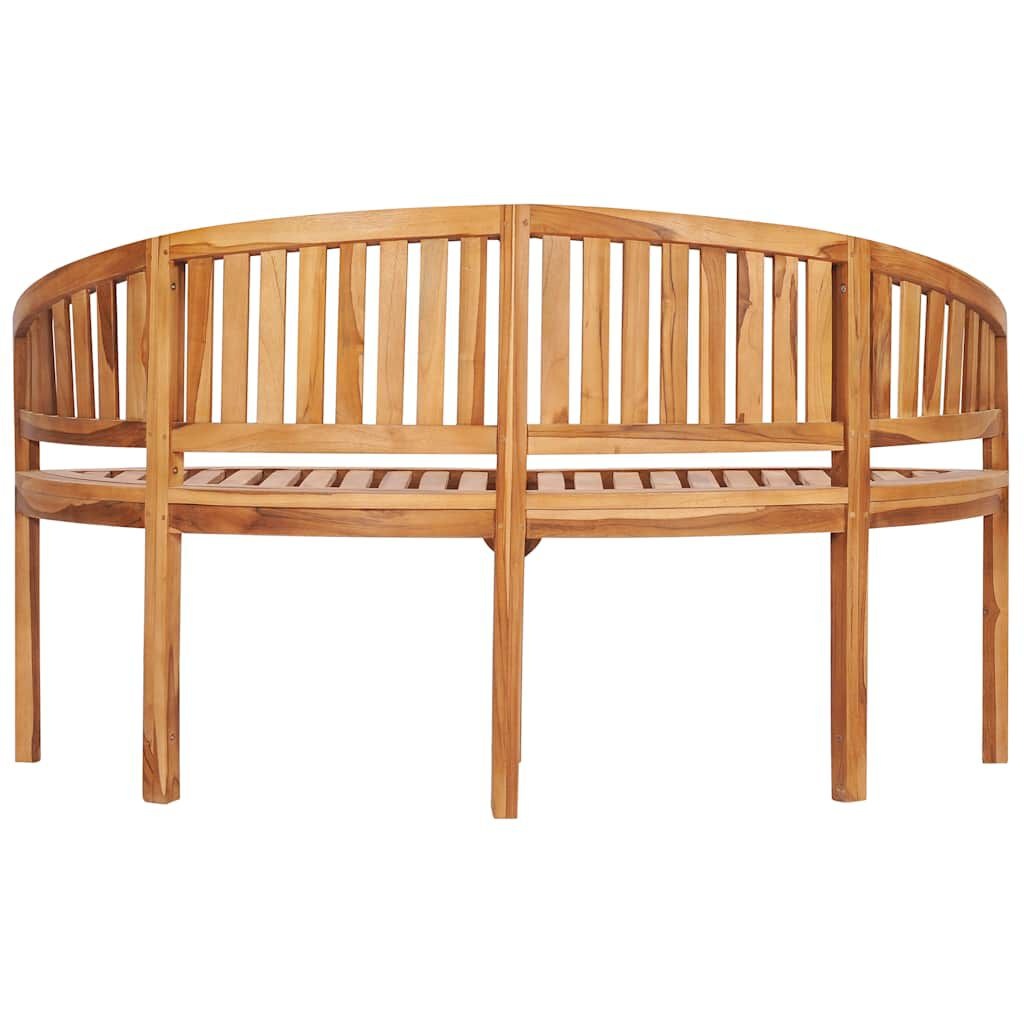 Bananenbank Teakhout 151cm - Nu 35% Korting!