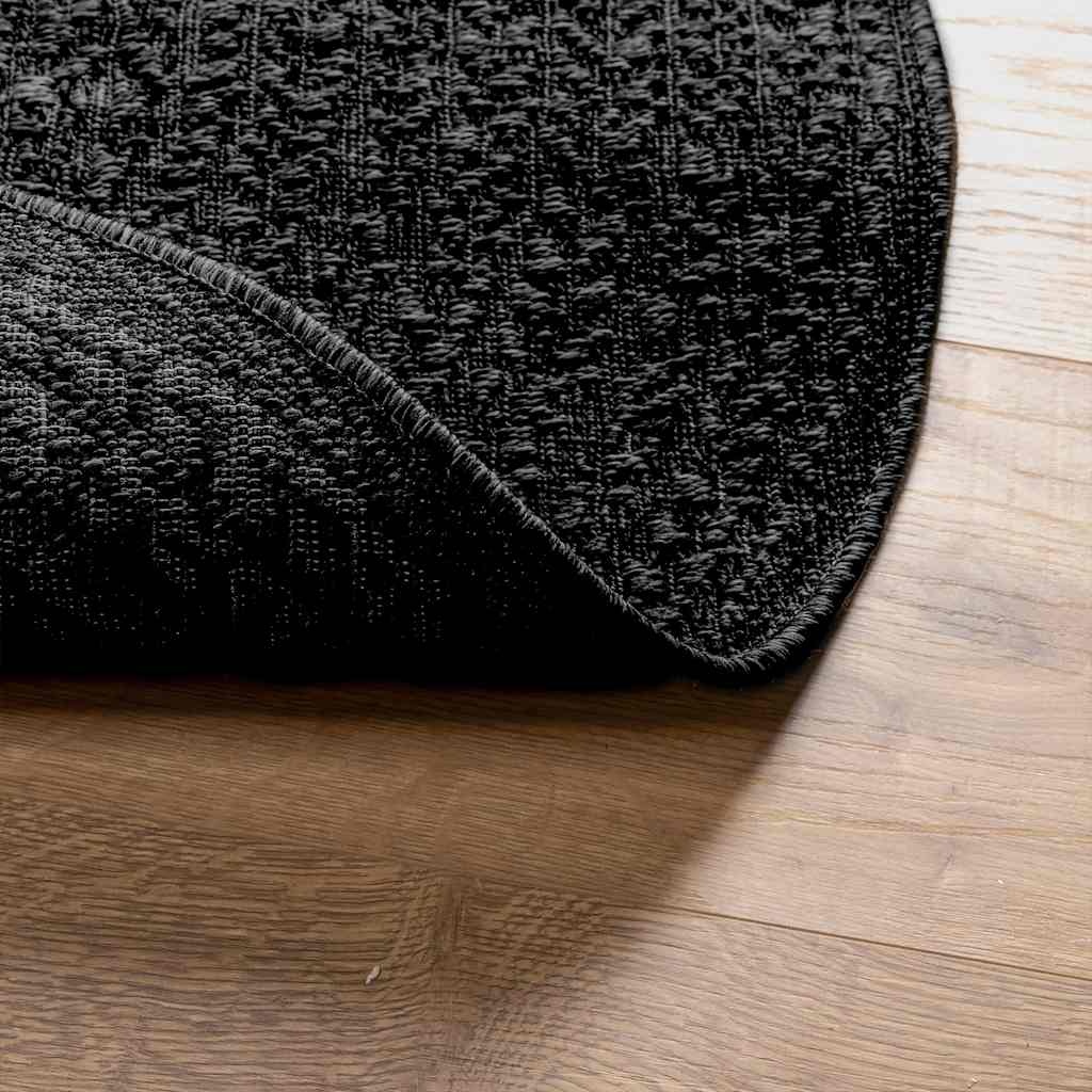 vidaXL Vloerkleed Antraciet Ø120cm - 45% Korting!