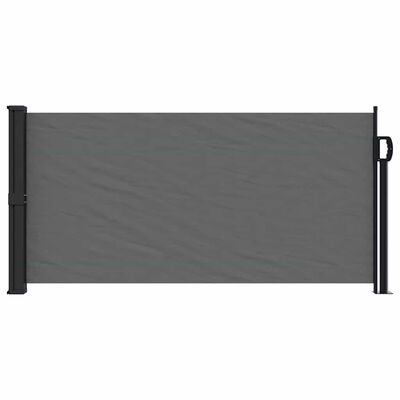 vidaXL Uittrekbaar Windscherm 100x500cm Antraciet -35%