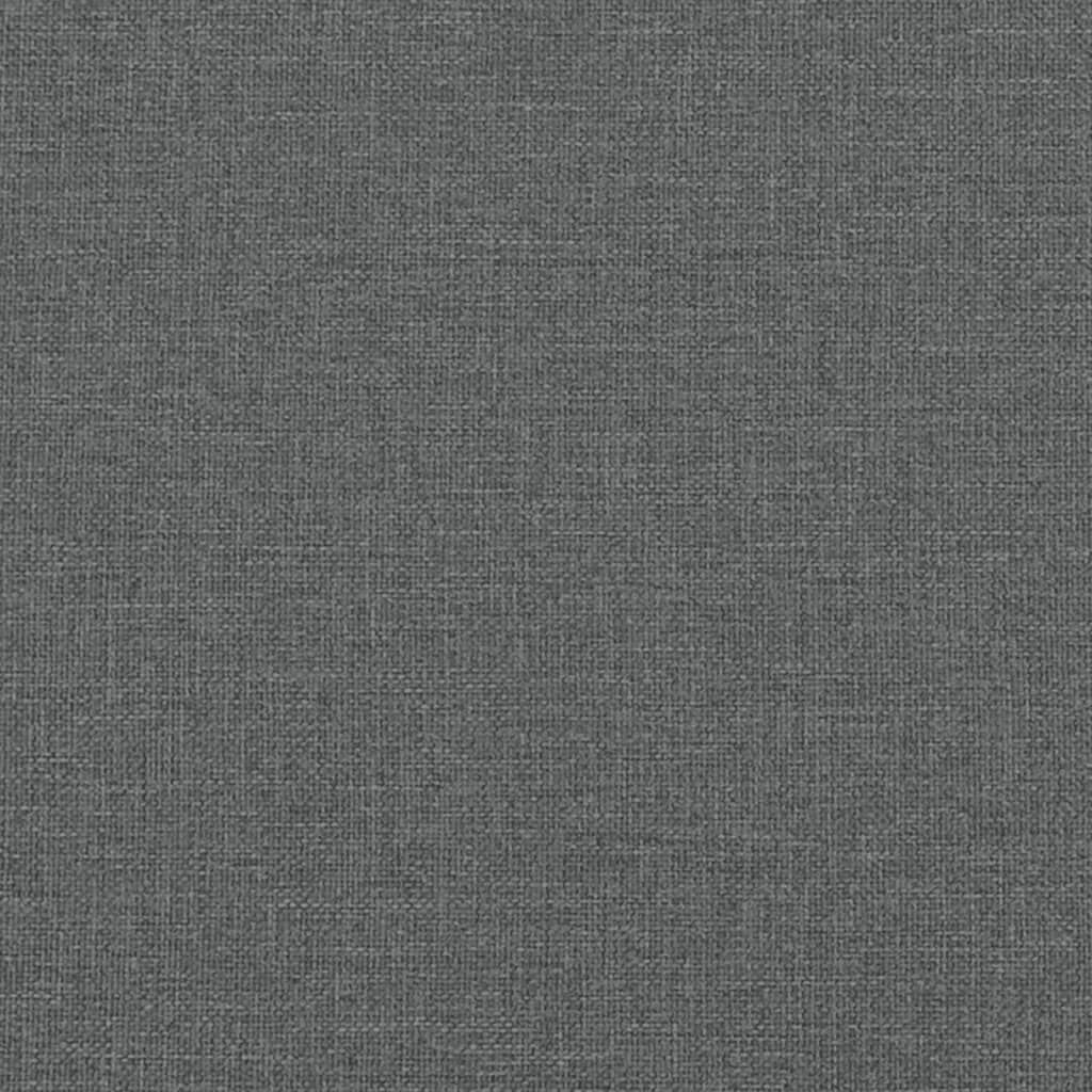 vidaXL Sierkussens 2 st 15x50 cm stof donkergrijs