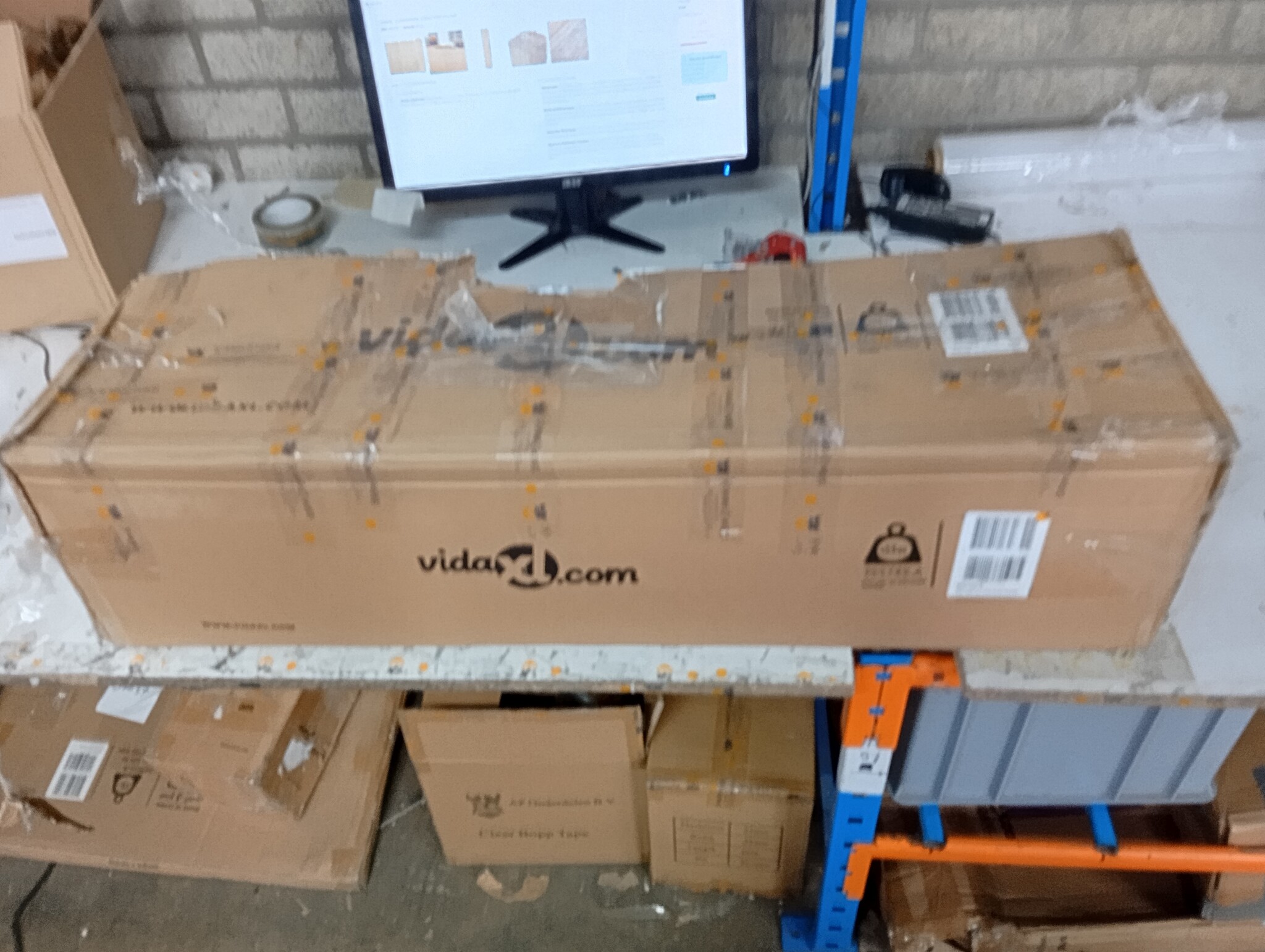 Rieten Tuinscherm 100x1000cm - 50% Korting! (Gebruikt)