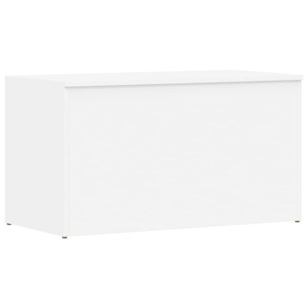 vidaXL Opbergkist Wit Hout - 84cm - 35% Korting!