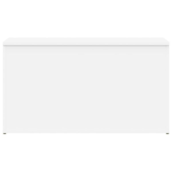 vidaXL Opbergkist Wit Hout - 84cm - 35% Korting!
