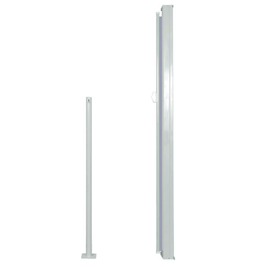 vidaXL Uittrekbaar Windscherm 160x500cm Grijs - 41% Korting!