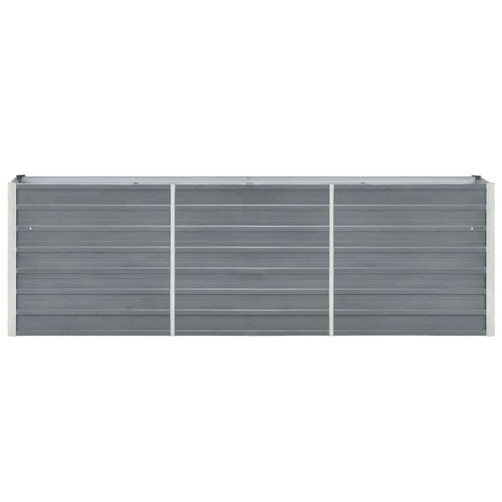 VidaXL Verhoogde Plantenbak 240cm Grijs -53%! Kras Achterkant